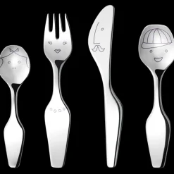 Georg Jensen Home Til Spisebordet>Barnesett, The Twist Family